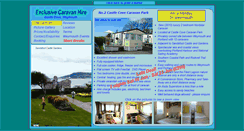 Desktop Screenshot of exclusivecaravanhire.co.uk